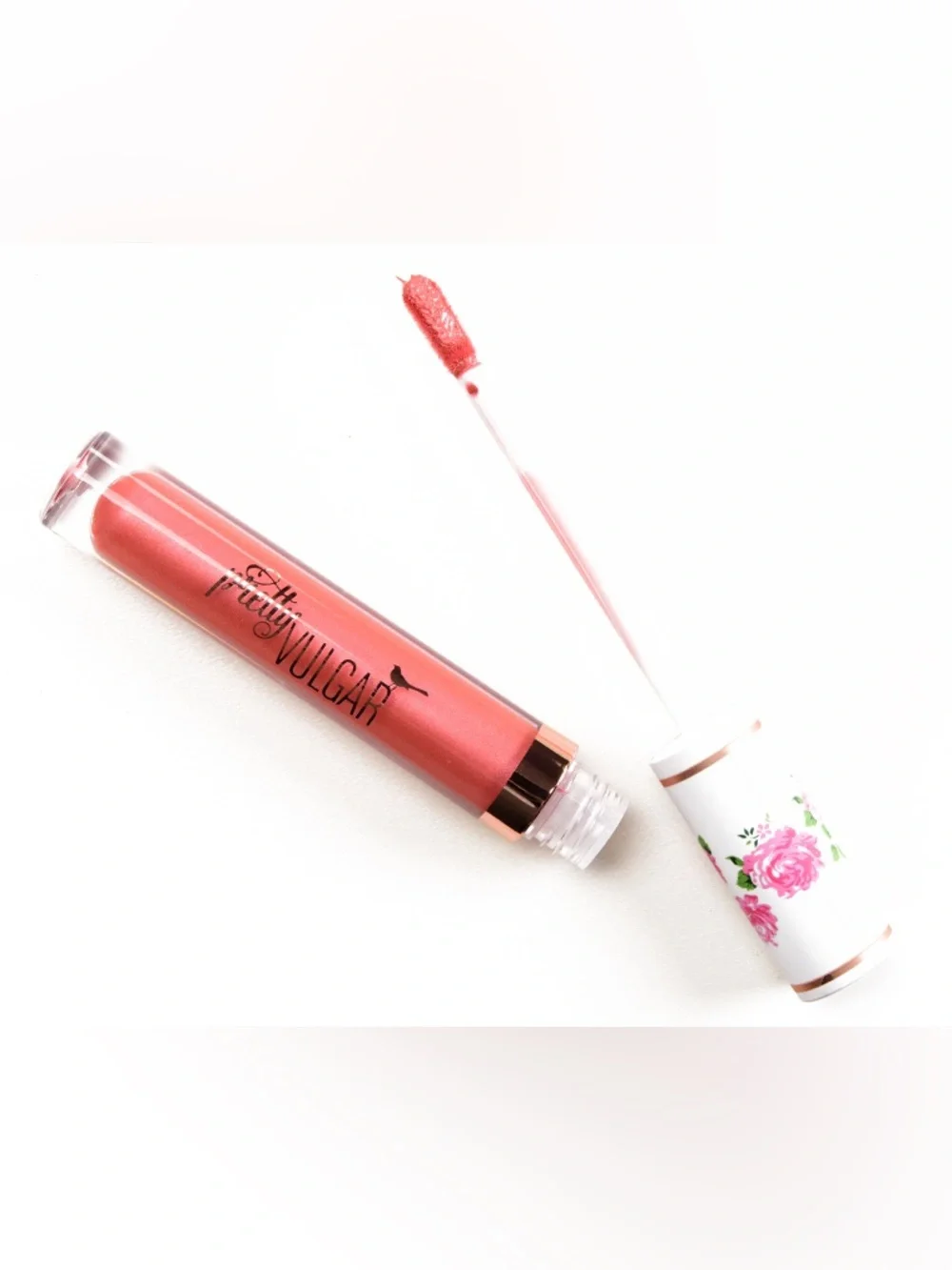 Pretty Vulgar Coral Pink Lip Gloss